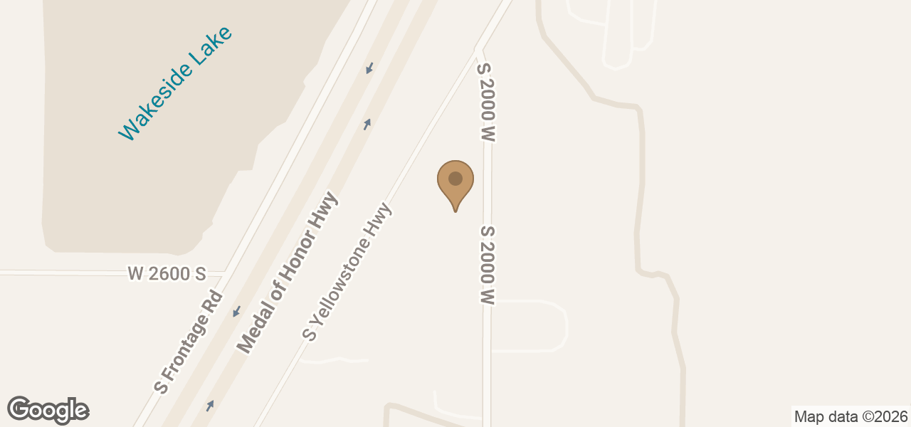 Map showing Ace Handyman Services Idaho Falls at 2683 S 2000 W