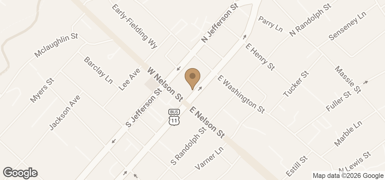 Map showing Agent Clara, Clara Webb, REALTOR at 31 S Main St