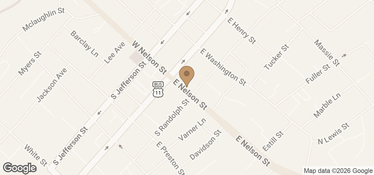 Map showing Charles V. Hardenbergh, PC at 14 E Nelson St # 100