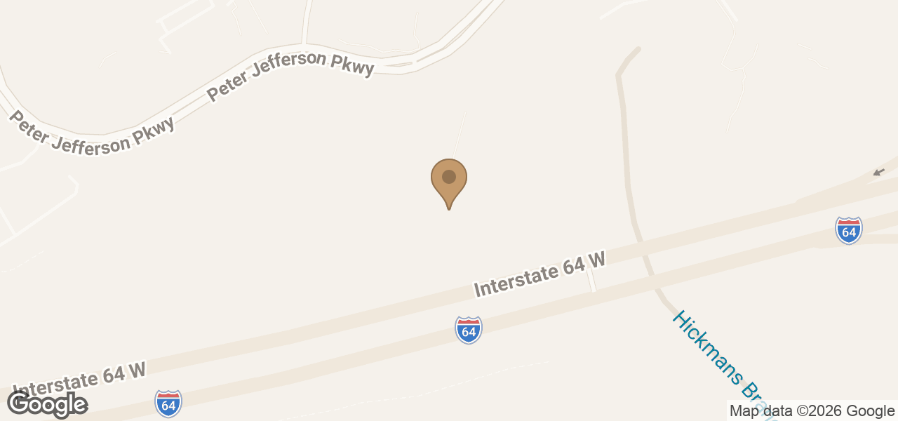 Map showing Nua-The Medical Spa at Charlottesville Dermatology at 600 Peter Jefferson Pkwy STE 270